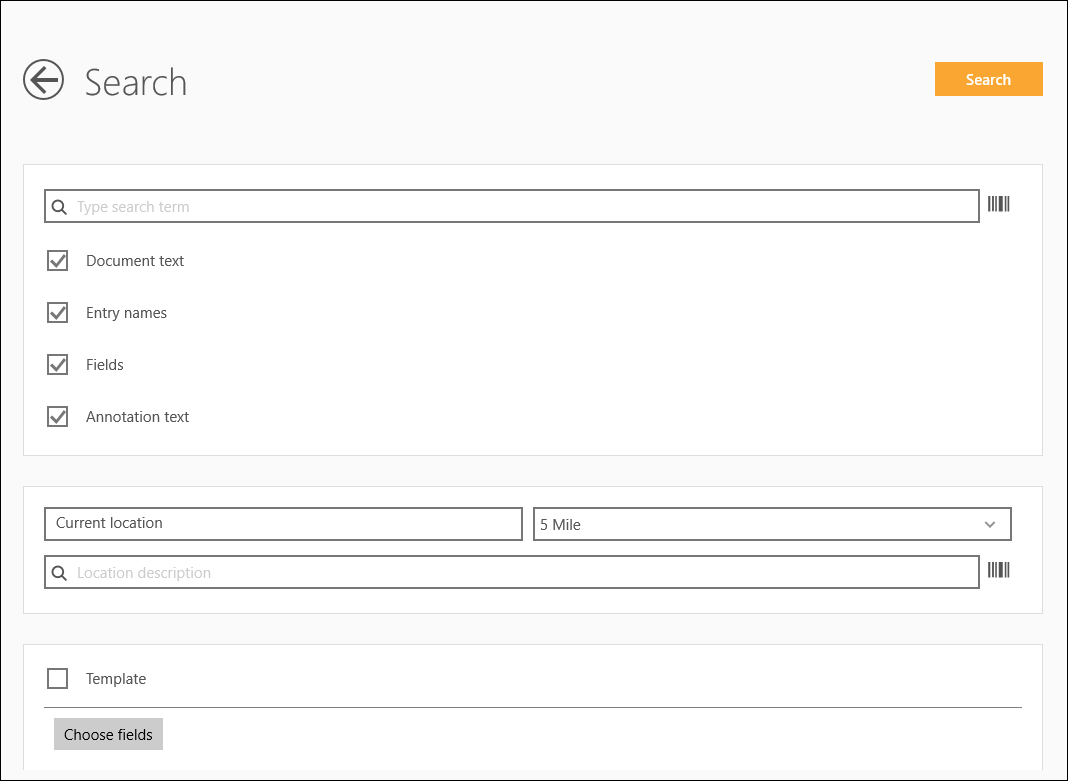 Search Map