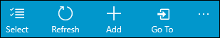 App bar