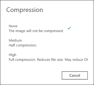 Processing Options