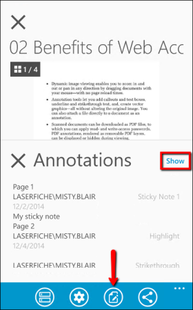 Show Annotations