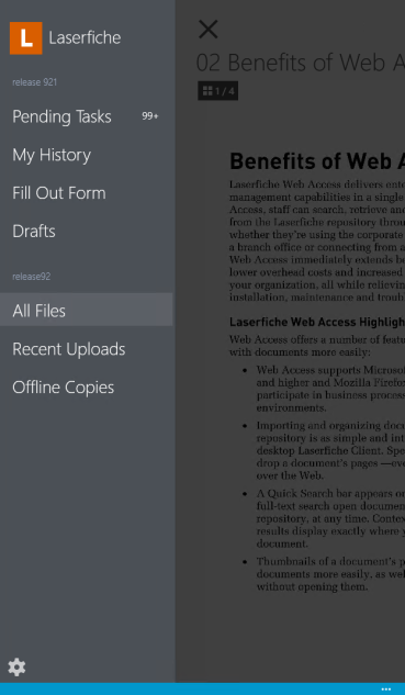 Navigation menu