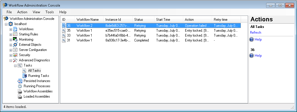 Tasks Node