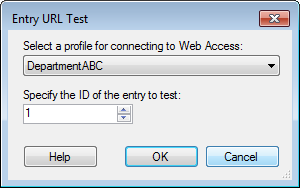 Entry URLs